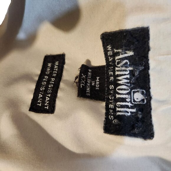 Ashworth Mens Wind-Resistant Jacket XXL Water & Wind Resistant - Picture 3 of 6